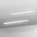 2-Pack 4FT LED Batten, Close to Ceiling Light fixtures, 40W, Ultra-Thin Day Light, 4000K, IP20, LED Ceiling Light for Garage, Stores, Warehouse, Office, Corridor, supermarkets, etc.