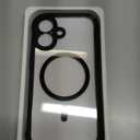 Miracase for iPhone 16 Case 6.1'', Full-Body Bumper Phone case with Built-in Full Glass Screen &Camera Control,No Gap,Compatible with MagSafe,Drop Proof 16 Cover,Black (Magnetic Classic Black)