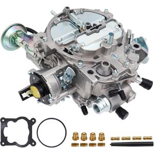 Rochester Quadrajet Carburetor Electric Choke New 4 Barrel for Chevy 305 350 c.i Engine pickup 1904R 1906R 4MV Carburetor 1980-1989 Chevrolet GM Cadillac 600 650 750 CFM Vacuum Secondary