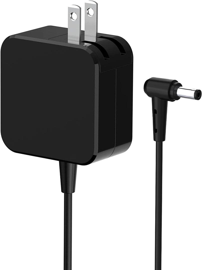 65W Laptop Charger Replacement for Asus Q551L, X551M, X555L, X550C, X551, U56E, Q500A, Q301L, R554L, S400C, S500C; PA-1650-78, ADP-45BW B, ADP-65DW B, EXA0703YH AC Laptop Power Supply Cord