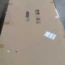 BARNSMITH 32in x 80in Mirror Barn Door with 5.5FT Sliding Door Hardware Kit Included, 1 Lites Full Length, Solid Wood Water-Proof PVC Surface, No Assembly Required, Black