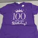 100 It's My Birthday 1922 100Th Birthday Gift Tee for Womens T-Shirt, S