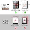 CoBak Stand Case for Kindle Paperwhite 12th Gen (7", 2024, SA568B SA569P) and Kindle Color soft Signature Edition Not for 6.8" and 6" Models, Hand Strap, Auto Sleep Wake, Hard Shell, Snut Fit, Sage