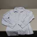 Women Long Sleeve Button Down Shirt Tie Back Cinched Waist Lapel Collar Corset Blouse Work Casual Dressy Tunic Shirt (Large, Sky Blue)