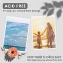 50 Pack Acid-Free Crystal Clear Sleeves Storage Bags for 11x17 Art Prints/Pictures/Photos/Framing Mat Mattes (Bag Size: 11 3/7" x17 1/2")