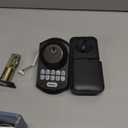 TEEHO TE001 Keyless Entry Door Lock with Keypad - Smart Deadbolt Lock for Front Door with 2 Keys - Auto Lock - Easy Installation - Oil-Rubbed Bronze