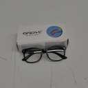 Gaoye Blue Light Blocking Glasses Women/Men, Computer Gaming Fake Eyeglasses Anti UV Ray-Spring Hinge (**Black)