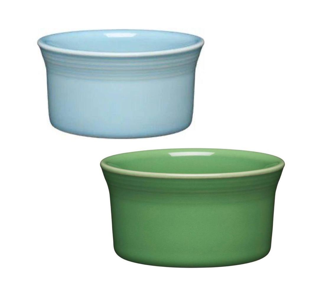 Pack of 2 DI Fiesta Ramekin 4inch Blue/Green