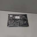 FiwoXam Women's Bodysuits Pantyhose Bodystocking Ultra Shimmery Stretch Toe to Bust Crotchless Body Stocking Lingerie (Black)