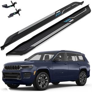 5.5" Stainless Steel Step Bars for 2021-2025 2026 Jeep Grand Cherokee L Running Boards Side Steps nerf bar Pedal Accessories