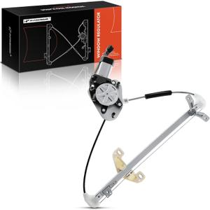 A-Premium Power Window Regulator with Motor Compatible with Honda Accord 2003-2007 (Sedan Body Style Only) Rear Right Passenger Side