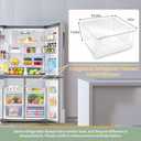 2188656 Crisper Bin, compatible with Whirlpool Refrigerator,Fridge Drawers,Kenmore Refrigerator Parts,Whirlpool Shelf Replacement- WP2188656,2188656 Fridge Crisper Drawer (Upper)