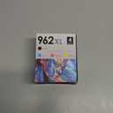 Compatible Ink Cartridge Replacement for 962XL. Works with OfficeJet Pro 9028 9029 9010 9015 9018 9025 9020 9012 9026 9027 Printers. 4 Pack (Black, Cyan, Magenta, Yellow)