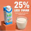 Orgain Organic Kids Nutritional Protein Shake, Vanilla, Healthy Kids Snacks, 8g Dairy Protein, 3g Fiber, 22 Vitamins & Minerals, No Soy ingredients, Gluten Free, Non-GMO, 8.25 Fl Oz (Pack of 12)