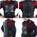 Webetop Adults Dirt Bike Body Chest Spine Protector Armor Vest for Skiing  M for height 5.4'-5.7'