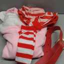 rumnigh Christmas Elves Costume For Women,Elves costume adult Women Christmas Cosplay Costume Full Set (Pink, Medium)