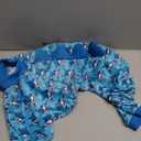 CuteBone Shark Costume Dog Pajamas, Stretchy Spandex Crystal Velvet Sleepwear Coat for Small Dogs, Soft & Warm Pet Outfit Clothes for Cold Weather, Cozy Pullover Design COSP07 XL