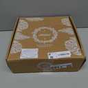 24 Inch Spring Wreath for Front Door Handcrafted Wreath Adorned with Eucalyptus Leaves Pink Blooms Butterfly, Year Round Wall Window Porch Home Farmhouse St Patricks Day Indoor Outdoor Decor