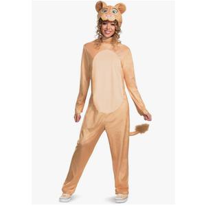 Disguise womens Nala Adult Jumpsuit Costume, L/XL
