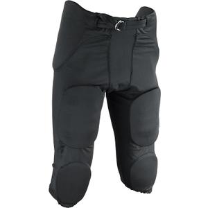 Sports Unlimited Elite Flex Integrated Adult Football Pants, Men's Football Pants with Pads Large