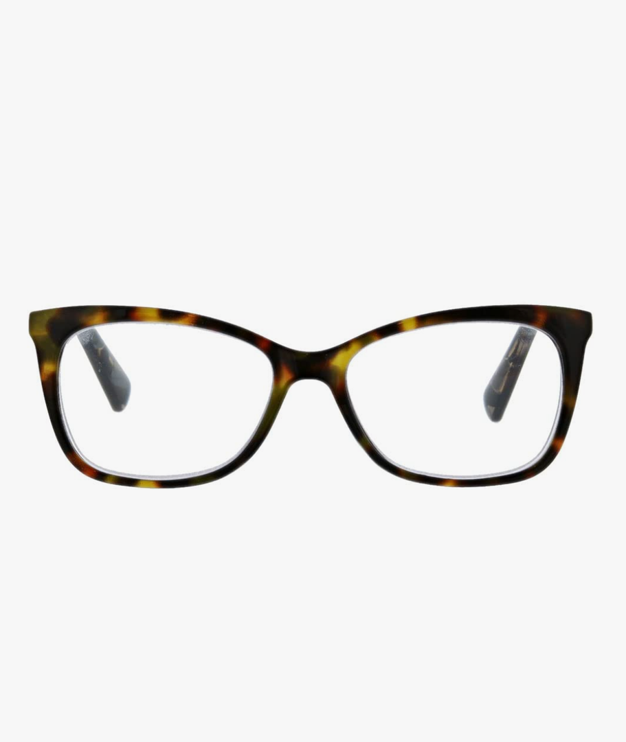 Peepers by PeeperSpecs Women's See The Beauty Cat-Eye Blue Light Blocking Reading Glasses