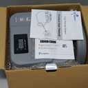 KETFIY Cold Therapy Machine,Programmable Timer Knee Ice Machine with Silent Pump,Knee Replacement System for Cryotherapy Pain Sports Injuries,Ice Therapy Ankle/Leg/Shoulder/Back/Hip (Grayish White)