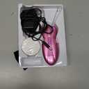 WAYCOM Ladies Facial Hair Remover Electric Women's Beauty Epilator Facial Threading Hair Removal Shaver Face Massager Pull Faces Delicate Device Depilation -Birthday Christmas Day Present(Purple)