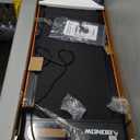 Walking Pad, Under Desk Treadmill with Incline for Home Office 2.5HP Portable Walking Treadmill with 265 Lbs Weight Capacity Walking Machine, Remote Control, LED Display (Black Orange)