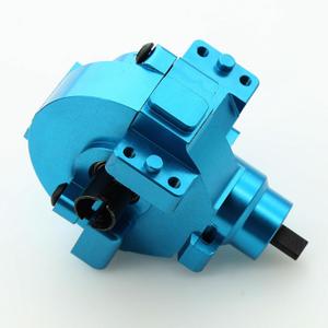 1/10 RC Electric Car Front Drive Diff Gear Box Assembly Set Upgraded Parts Compatible with 1:10 Car HSP Redcat Himoto Volcano EPX 94106 94107 94108 94111 94123 (Blue)