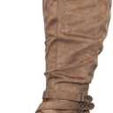 mysoft Women's Extra Wide Calf Knee High Slouchy Boots, 

9/xm