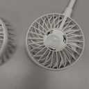 Neck Fan, Hands Free Personal Fan 2600mAh, Hang Around Neck Fans, Wearable Small Fan for Outdoor Working Battery Powered Over 12 Hours Constant Cool