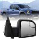Side Mirror 5Pin For Ford F150 2015 2016 2017 2018 2019 2020 with power glass manual folding Outdoor Temperature Sensor (Right Passenger Side)