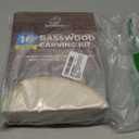 BeaverCraft Basswood Carving Blocks BW16 pcs - Soft Whittling Wood Carving Kit for Beginners - Unfinished Wooden Block Set - Basswood for Crafts