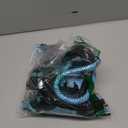 NESTROAD No Pull Dog Harness,Adjustable Oxford Dog Vest Harness with Leash,Reflective No-Choke Pet Harness with Easy Control Soft Handle for Small Dogs (X-Small,Blue)