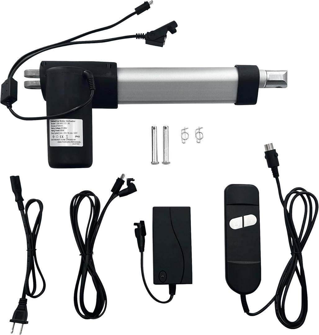 Uetmulik Electric Recliner Lift Chair Deltadrive Motor Actuator Model 1.28.000.131.30 Replacement Kit