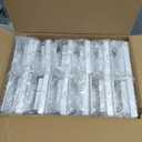 Solar Post Cap Lights, 12-Pack Upgraded Outdoor Deck Fence Post Solar Lights for 4x4 5x5 Wood/Vinyl Posts, IP65 Waterproof, 10-12 Hours Warm/Cool White Glow for Garden/Patio/Porch - White