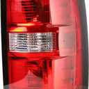 Tail Light Compatible With 2014 2015 GMC Sierra 1500 Taillights Taillamps Brakelights with Bulbs Tailight Right Passenger Side Replace Part Number 23424738