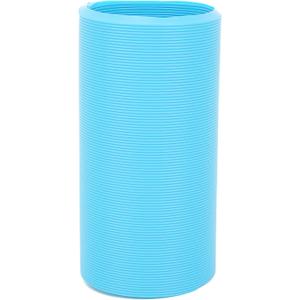 Retractable Pet Tunnel, Flexible, Expandable, for Guinea Pigs, Chinchillas, Small Animals, Safe, Interactive Play and Hideout (Blue)