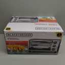BLACK+DECKER TO1313SBD Toaster Oven, 15.47 Inch, Silver
