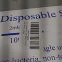 1ml Syringes , 1cc Luer Slip Disposable Syringes for Scientific Labs and Industrial Dispensing,Individually Wrapped, 20 Pack