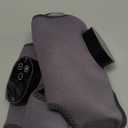 2PCS Cordless Foot Massager for Neuropathy, Foot and Ankle Massager for Pain Relief, 3000mAh Rechargeable Ankle Heating Pad with Massage for Circulation, Gray