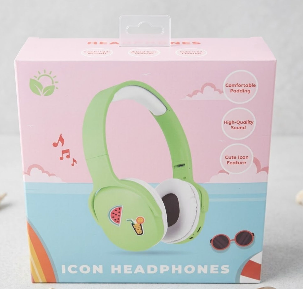Icon Headphones, Green