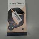 Fitbit Versa 2 Special Edition Health and Fitness Smart Watch with Heart Rate, Music, Alexa Built-In, Sleep and Swim Tracking, Navy and Pink Woven/Copper Rose, One Size (S and L Bands Included), 2.3
