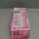 Disposable Nitrile Dishwashing Gloves, Extended 12 Inches Cuff, 6-mil, Cherry Blossom Cleaning Gloves, Latex-Free (Medium)