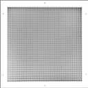 HVAC Premium 18" x 18" Cube Core Eggcrate Return Air Grille - Aluminum Rust Proof - HVAC Vent Duct Cover - White [Outer Dimensions: 19.75 X 19.75]