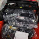 24V Ride on Car for Kids, 2 Seater Electric Truck with Parent Remote Control, Spring Suspension, 2 Speeds, LED Headlight & Music Player, Kids Electric Vehicle for Aged 3-8 Years, Red