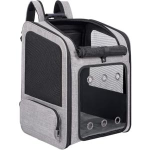 Extra Large Pet Carrier Backpack Cats Under 30 Lbs, for Dogs Puppies Rabbits Other Animals Under 25 Lbs, Ventilated Design, Great for Travel/Hiking/Outdoor Use