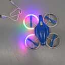 Drones for Kids With Cool Light, Kids Drone with 3D Flip, Altitude-Hold, Self-Rotation, Headless Mode, 3 Speed Modes, One-Click Take-off/Landing, Mini Drone for Christmas, Beginners, Indoor