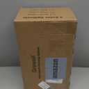 Hydroponics Growing System Kit, 17 Pods Indoor Herb Garden with 2 Fans Circulation, Grow Light, Smart Water Cycle, Auto Timer, 10L Water Tank, Perfect Indoor Gardening System Gifts(Black/Grey) (Black-gray Screen)