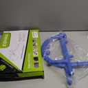 Back and Neck Massager, for Trigger Point Fibromyalgia Pain Relief and Self Massage Hook Cane Therapy(Blue)